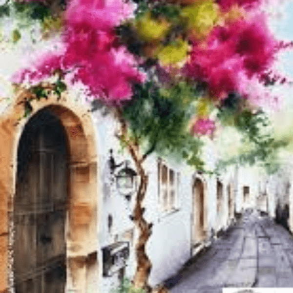 نقاشی با آبرنگ کد(2)